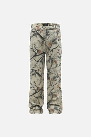 Concert Outfit Vintage Fallen Leaves Jeans