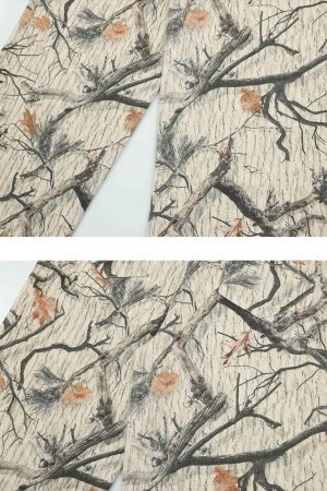 Concert Outfit Vintage Fallen Leaves Jeans