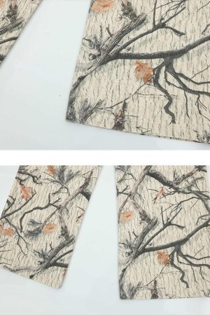 Concert Outfit Vintage Fallen Leaves Jeans