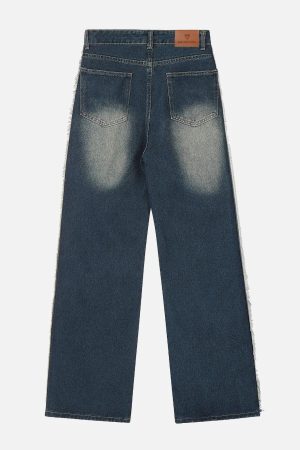 Concert Outfit Vintage Fringe Jeans