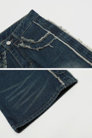 Concert Outfit Vintage Fringe Jeans