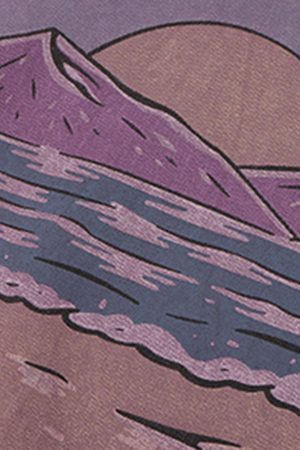 Concert Outfit Vintage Gradient Hooded Loose Sweatshirt