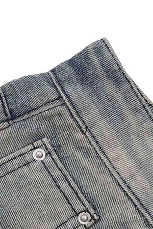 Concert Outfit Vintage Ink Splash Washed And Distressed Jeans