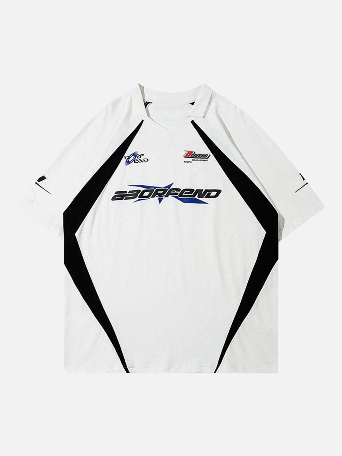 Concert Outfit Vintage Lapel Men's Polo Shirt Concert Outfit Vintage Lapel Men's Polo Shirt