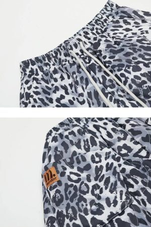 Concert Outfit Vintage Leopard Sweatpants