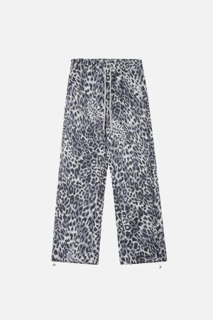Concert Outfit Vintage Leopard Sweatpants