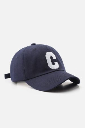 Concert Outfit Vintage Letter 'C' Baseball Cap