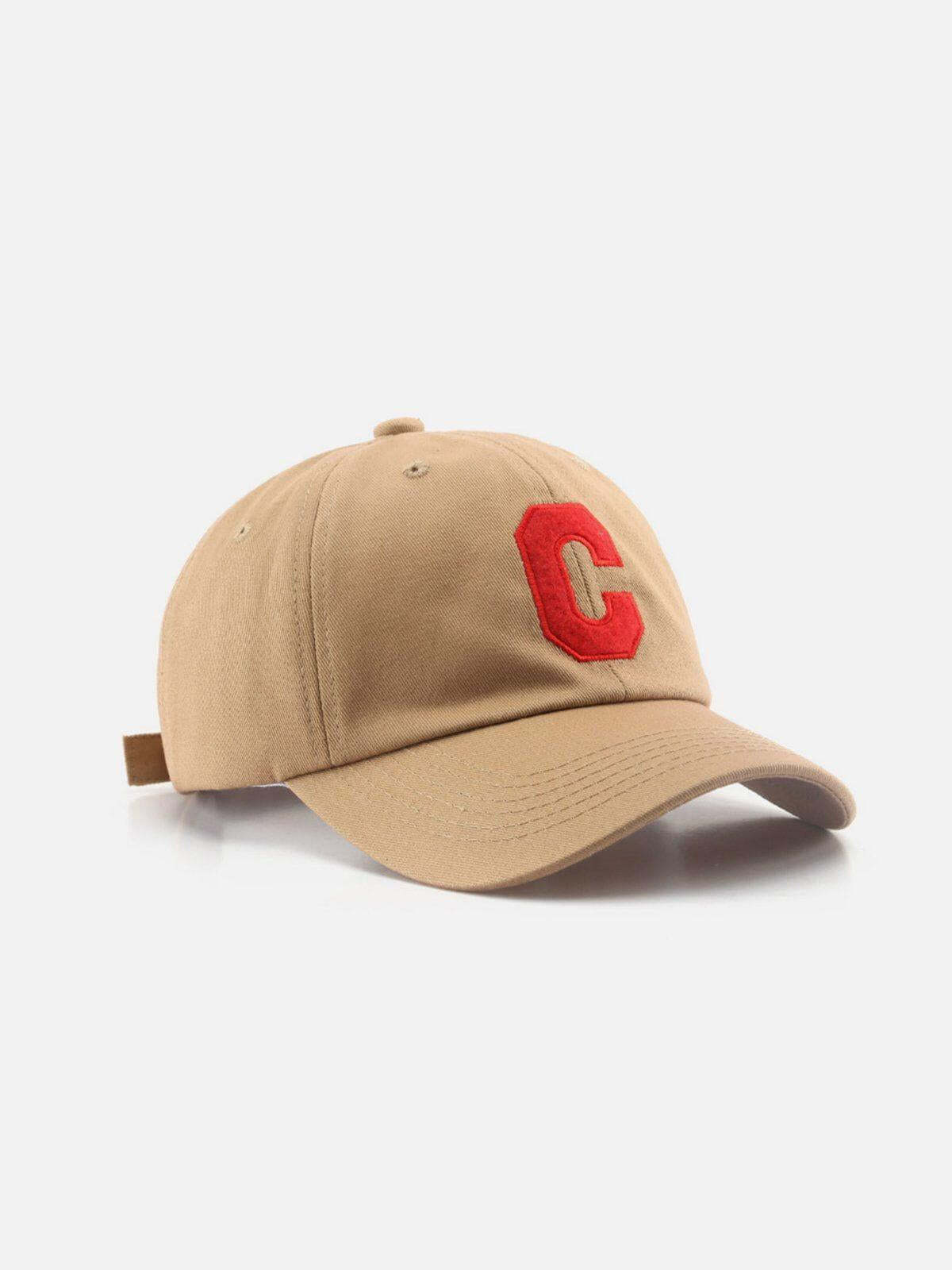 Concert Outfit Vintage Letter 'C' Baseball Cap Concert Outfit Vintage Letter 'C' Baseball Cap