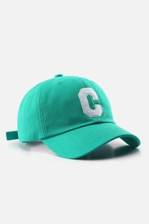 Concert Outfit Vintage Letter 'C' Baseball Cap