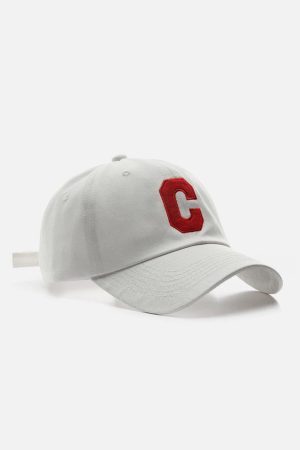 Concert Outfit Vintage Letter 'C' Baseball Cap
