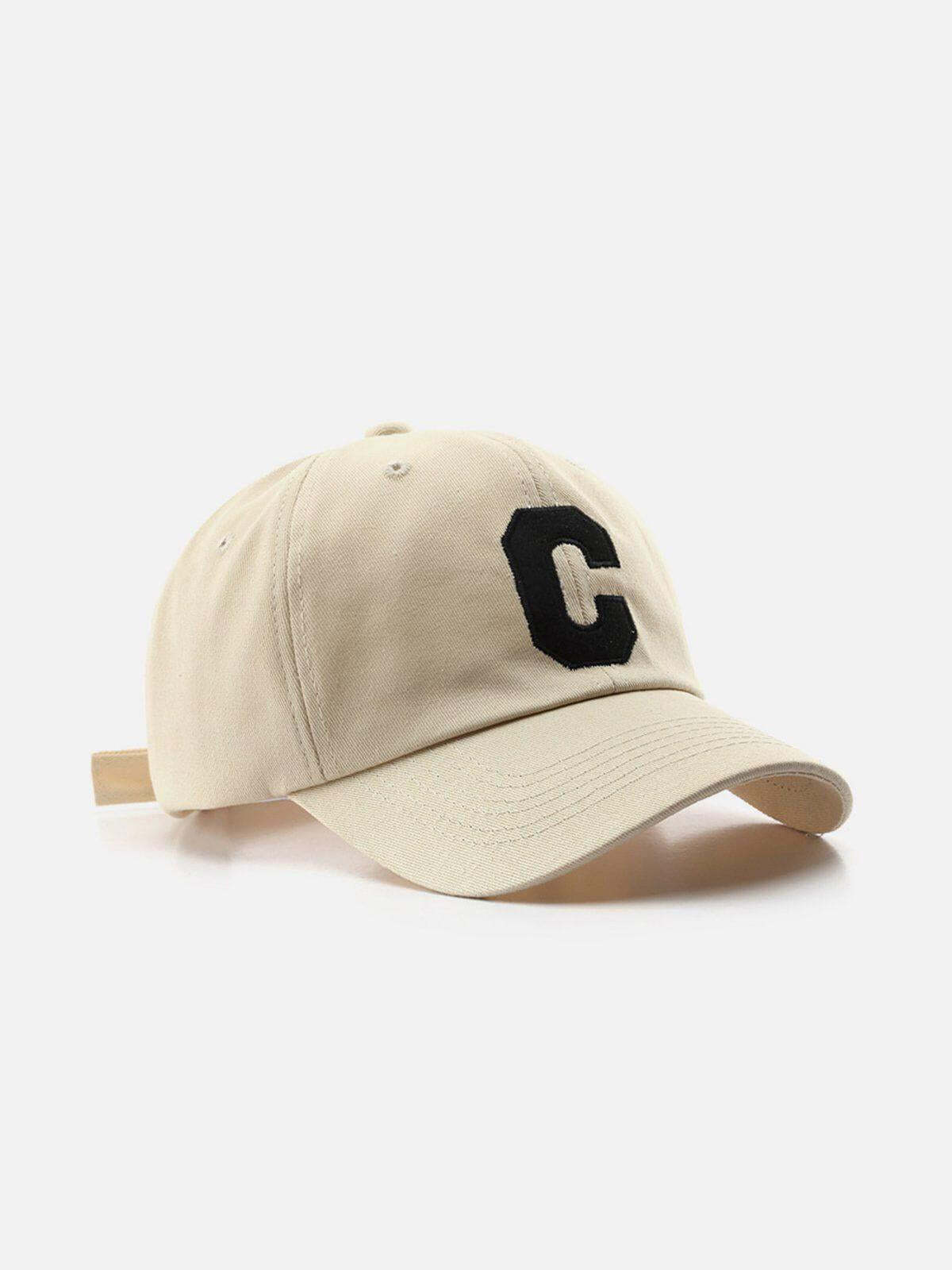 Concert Outfit Vintage Letter 'C' Baseball Cap Concert Outfit Vintage Letter 'C' Baseball Cap