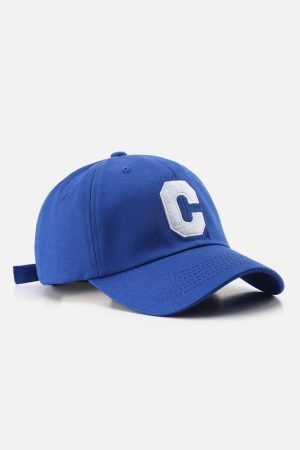 Concert Outfit Vintage Letter 'C' Baseball Cap
