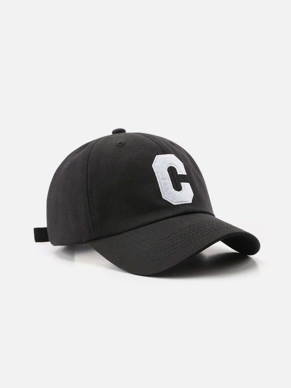 Concert Outfit Vintage Letter 'C' Baseball Cap Concert Outfit Vintage Letter 'C' Baseball Cap