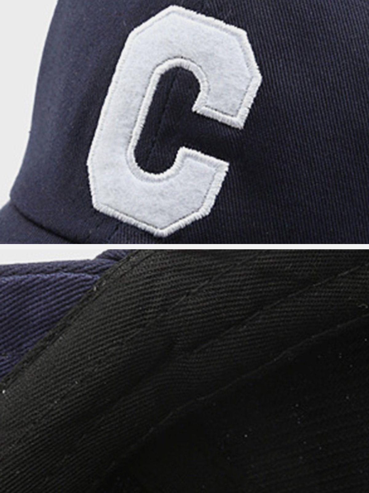 Concert Outfit Vintage Letter 'C' Baseball Cap Concert Outfit Vintage Letter 'C' Baseball Cap