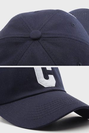 Concert Outfit Vintage Letter 'C' Baseball Cap