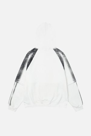 Concert Outfit Vintage Letter Print Hip-Hop Hoodie