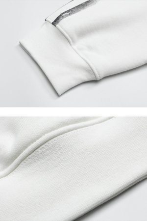 Concert Outfit Vintage Letter Print Hip-Hop Hoodie