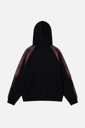 Concert Outfit Vintage Letter Print Hip-Hop Hoodie