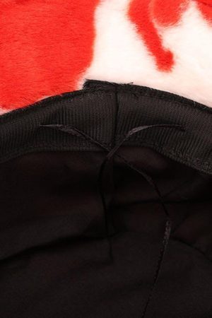 Concert Outfit Vintage Milk Cow Pattern Hat