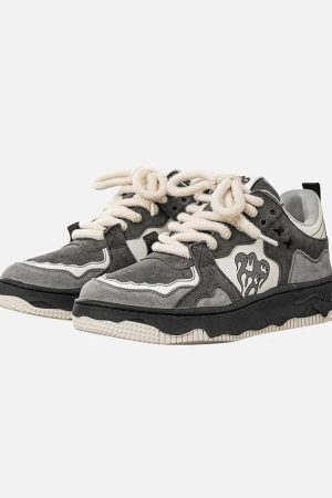 Concert Outfit Vintage Niche Casual Couple Skate Shoes