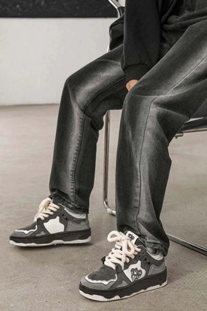 Concert Outfit Vintage Niche Casual Couple Skate Shoes