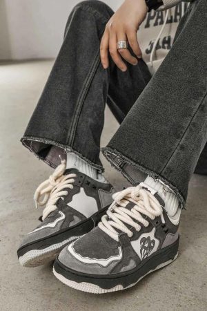 Concert Outfit Vintage Niche Casual Couple Skate Shoes