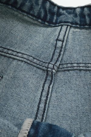 Concert Outfit Vintage Number Print Jeans