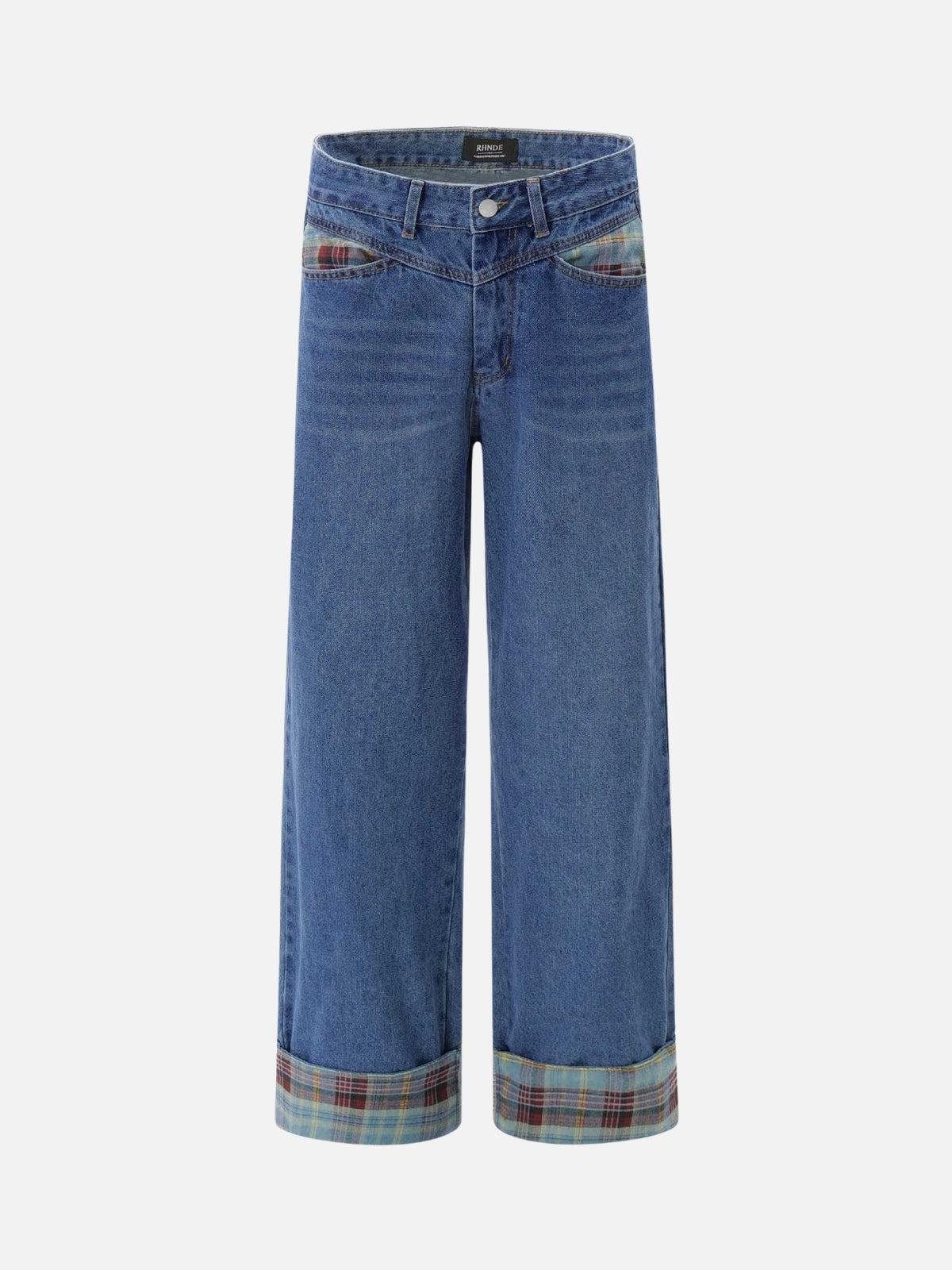 Concert Outfit Vintage Plaid Cuffed Jeans Concert Outfit Vintage Plaid Cuffed Jeans