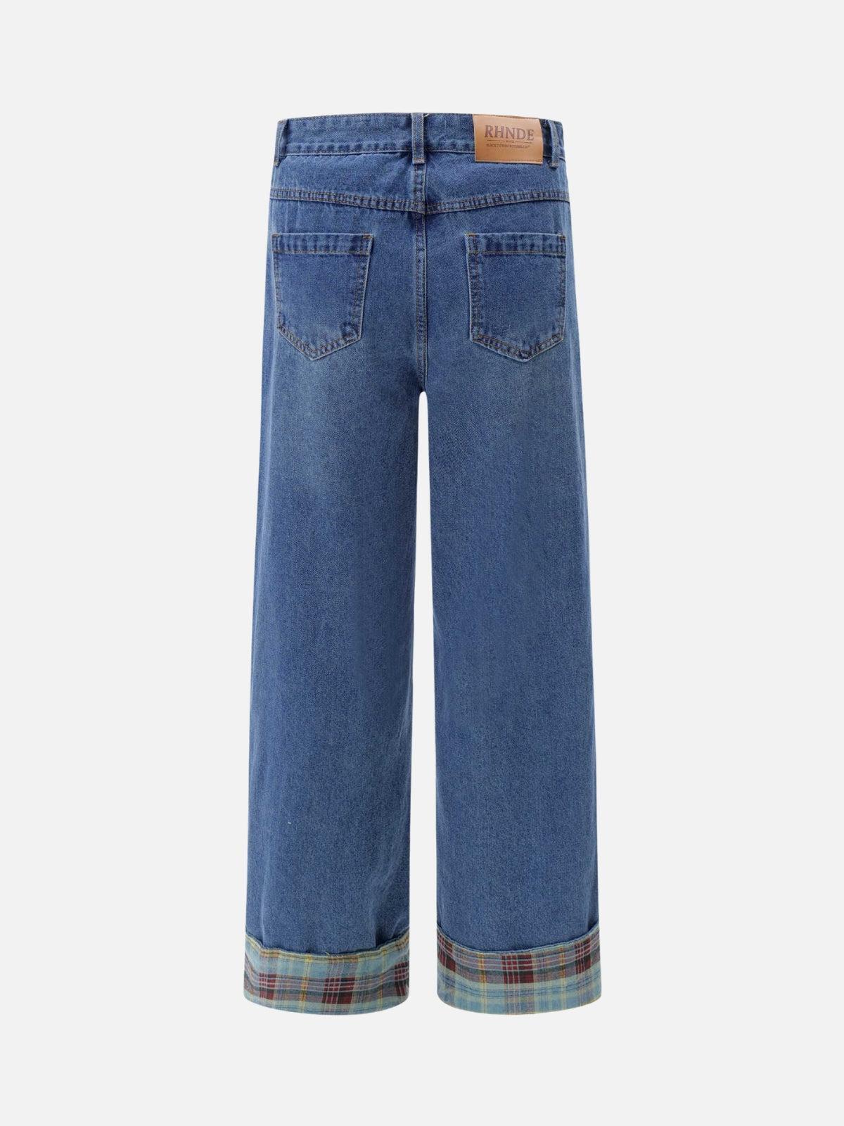 Concert Outfit Vintage Plaid Cuffed Jeans Concert Outfit Vintage Plaid Cuffed Jeans