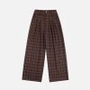 Concert Outfit Vintage Plaid Sweatpants
