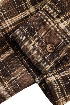 Concert Outfit Vintage Portrait Applique Long Sleeve Shirt