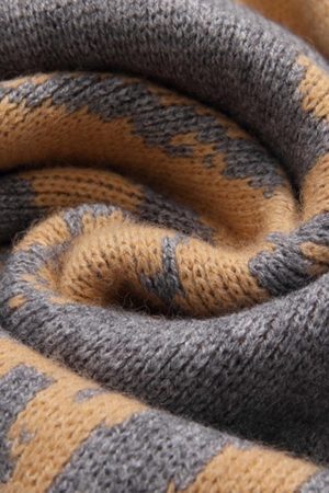 Concert Outfit Vintage Portrait Knit Sweater