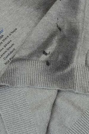 Concert Outfit Vintage Ripped Tie-Dye Sweater