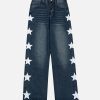 Concert Outfit Vintage Star Denim Pants