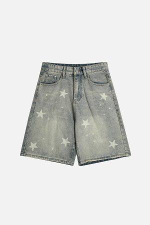 Concert Outfit Vintage Star Jorts