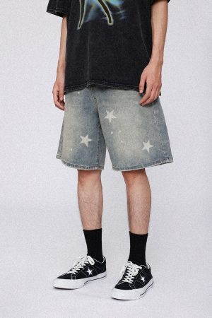 Concert Outfit Vintage Star Jorts