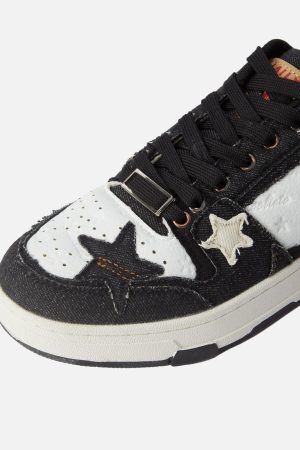Concert Outfit Vintage Star Skateboard Sneakers