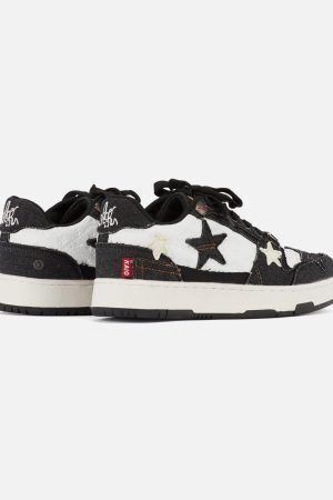 Concert Outfit Vintage Star Skateboard Sneakers