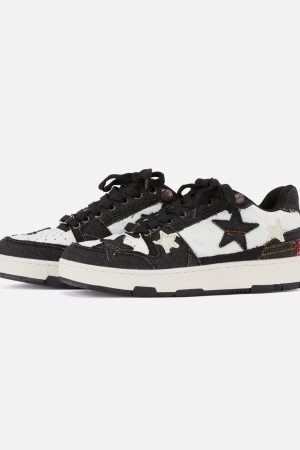 Concert Outfit Vintage Star Skateboard Sneakers