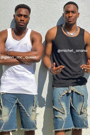 Concert Outfit Vintage Starry Fringe Hem Jorts