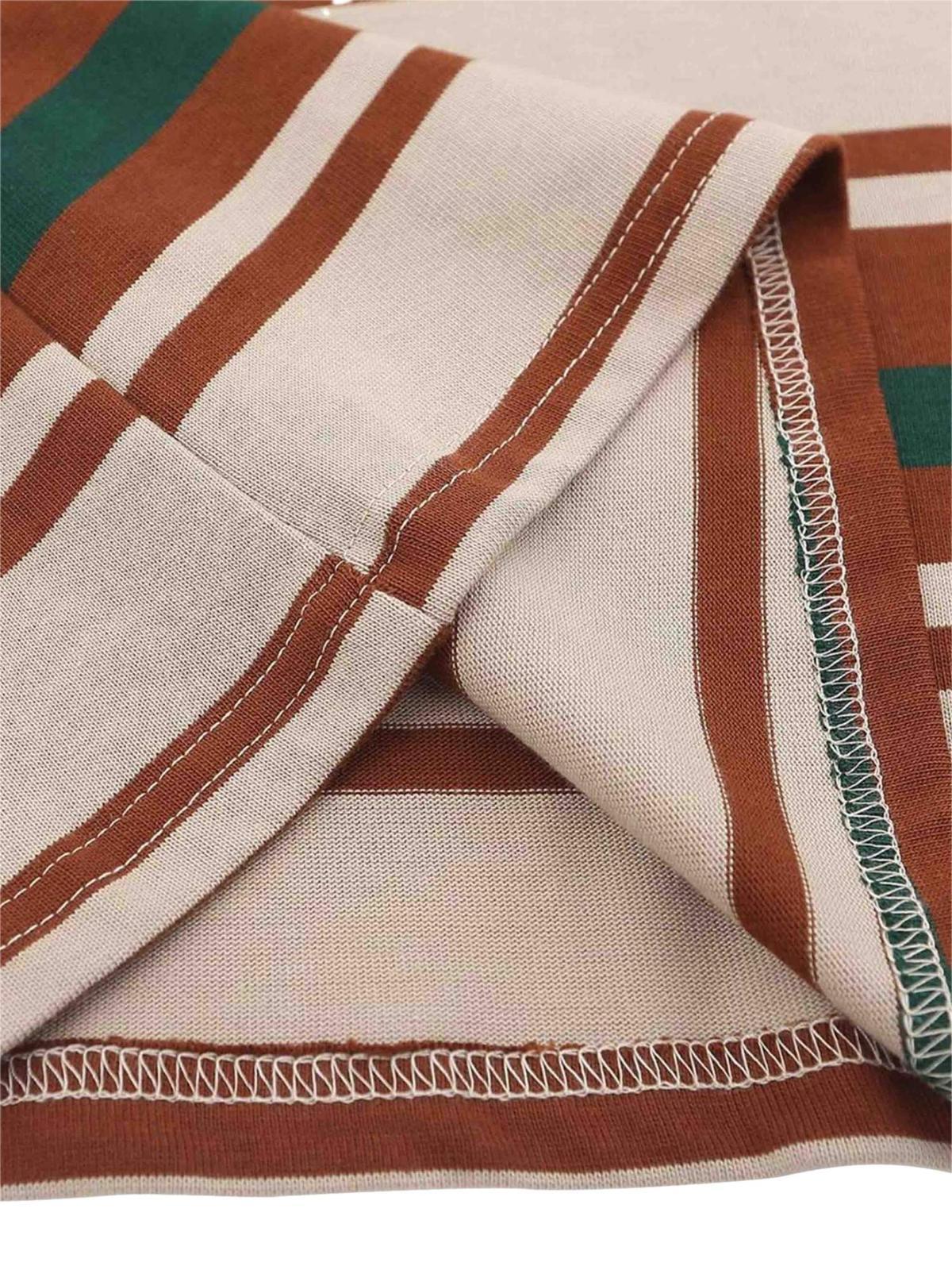 Concert Outfit Vintage Striped Polo Shirt Concert Outfit Vintage Striped Polo Shirt