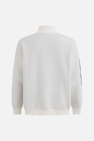 Concert Outfit Vintage Thorns Stand Collar Cardigan