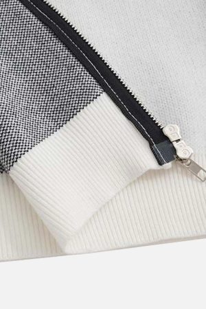 Concert Outfit Vintage Thorns Stand Collar Cardigan