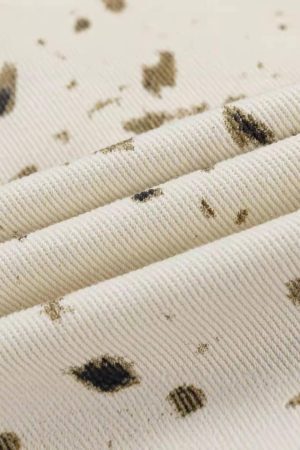 Concert Outfit Vintage Tie-Dye Straight Jeans