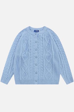 Concert Outfit Vintage Twist Cardigan