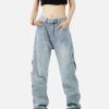Concert Outfit Vintage Wash Adjustable Zip Jeans