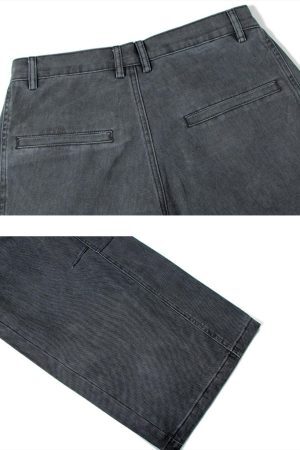 Concert Outfit Vintage Washed Distressed Jeans