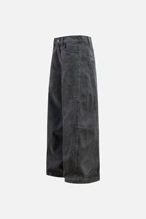 Concert Outfit Vintage Washed Distressed Jeans