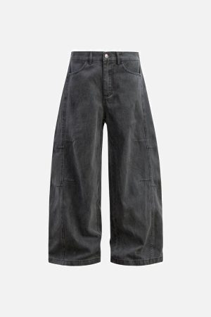 Concert Outfit Vintage Washed Distressed Jeans