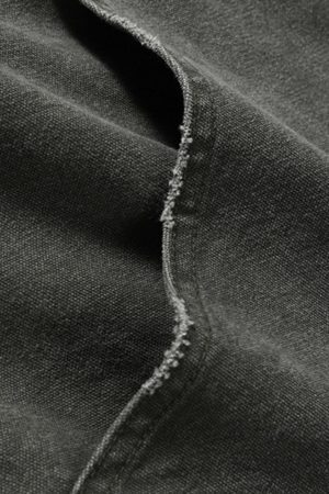 Concert Outfit Vintage Washed Distressed Quilted Work Jacket